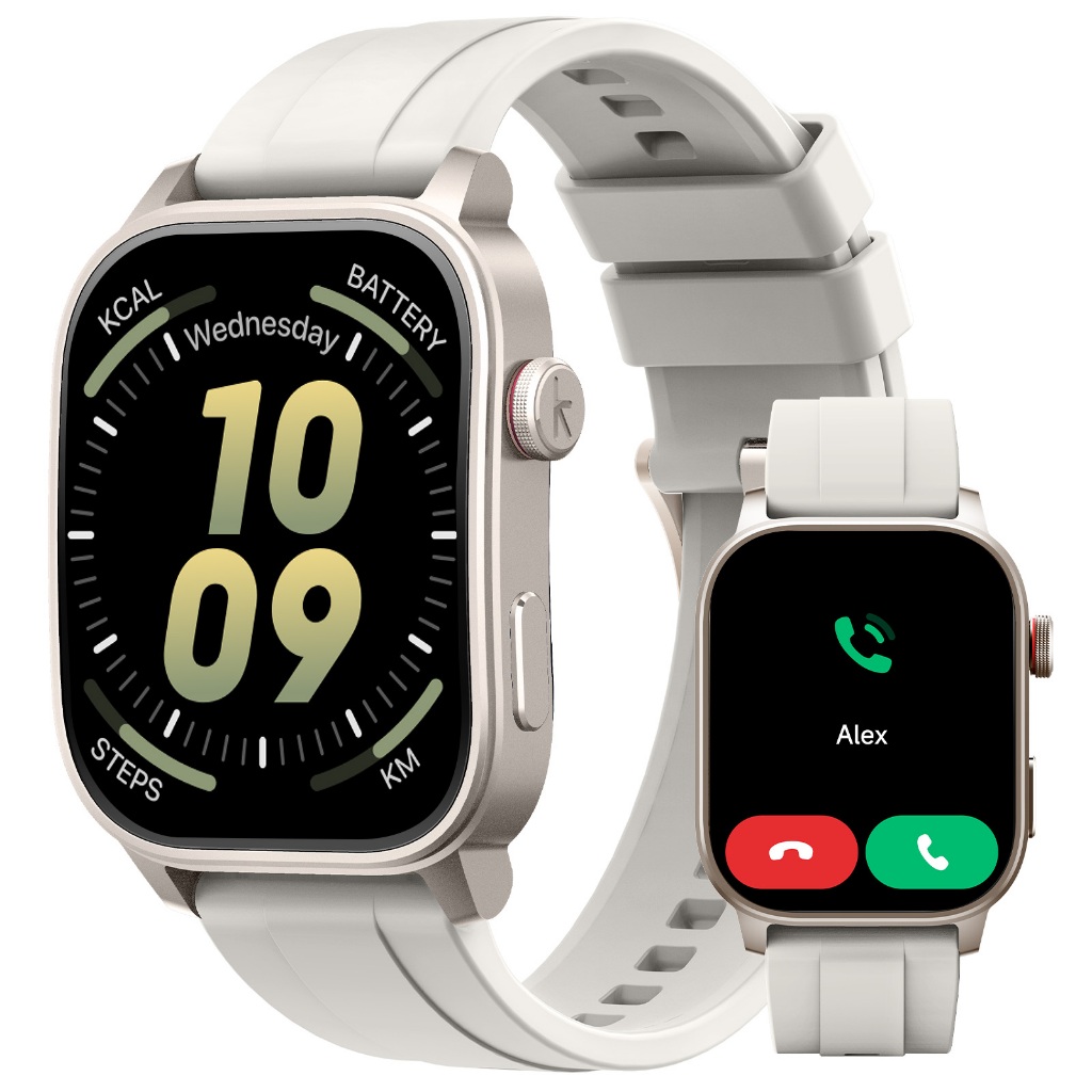 Relógio Inteligente KIeslect Ks3 Elite 2,1” Tela AMOLED, Chamada Bluetooth, Monitor Cardíaco/Sono,Para Android IOS