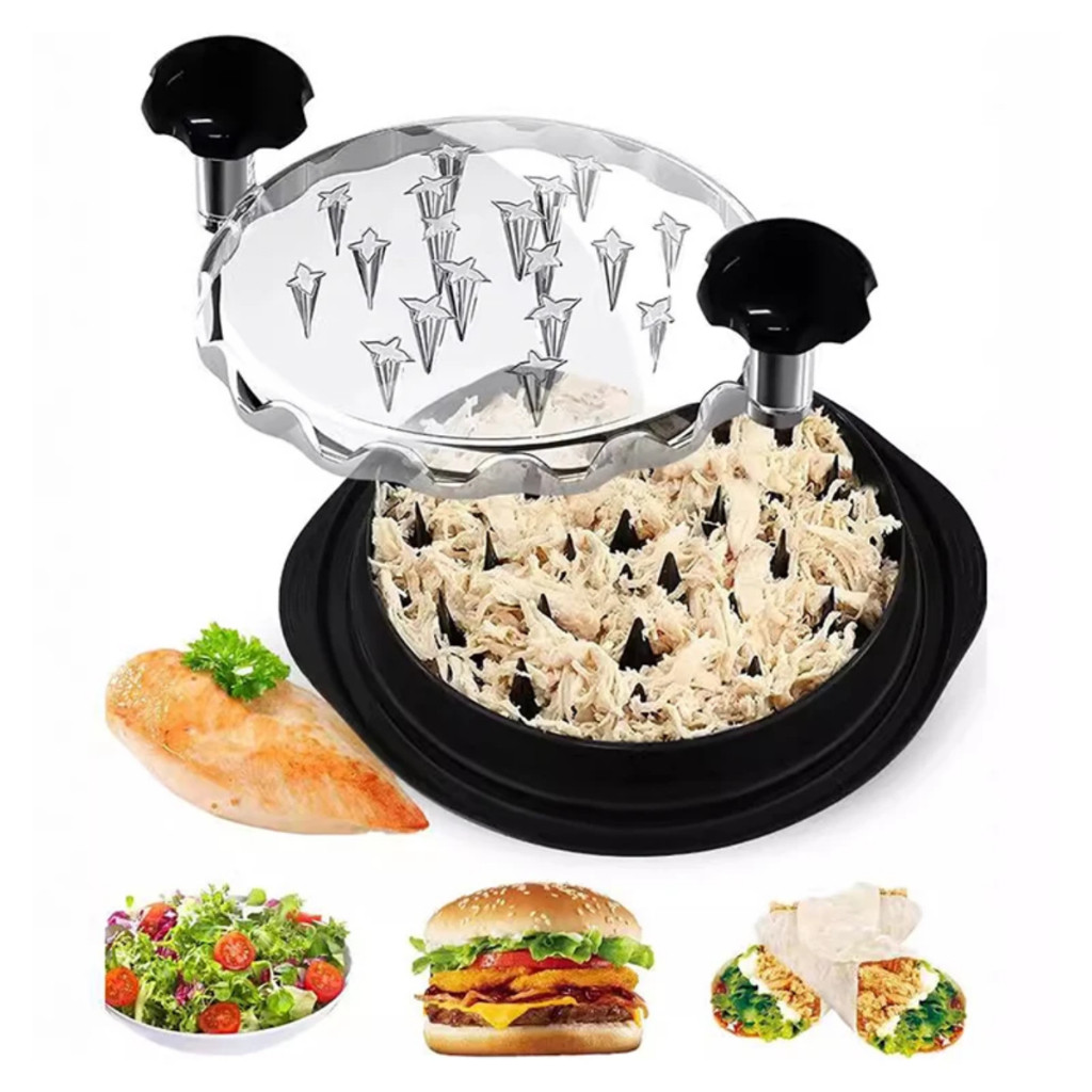 Triturador Desfiador Manual de Frango Carnes Para Cozinha Processador de Alimentos e Moedor de Carne