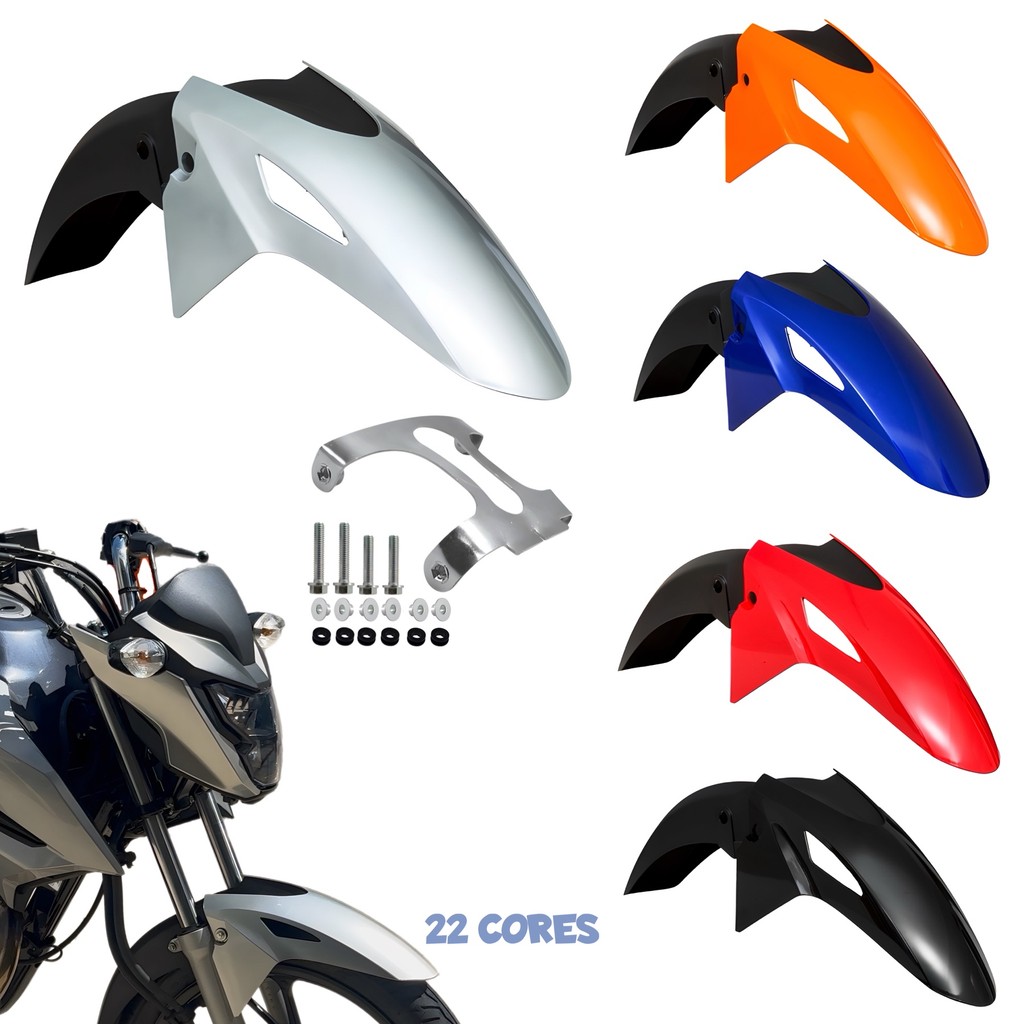 Paralama Dianteiro Honda Titan Fan Start 160 2025 Todas As Cores