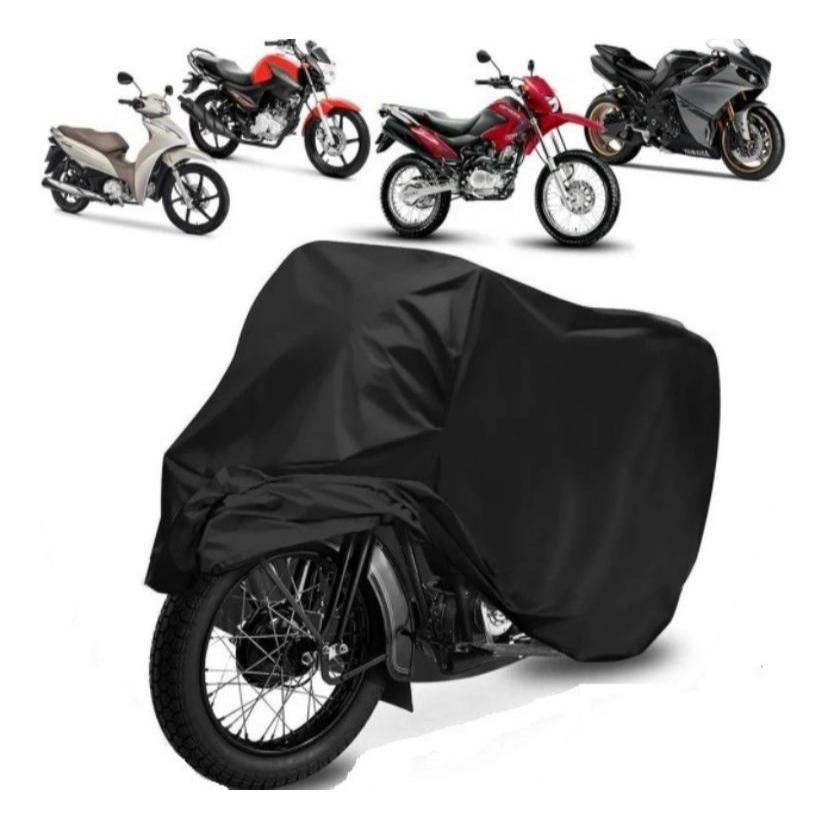 Capa Cobrir Moto Honda Forrada Couro 100% impermeável em Couro Sintetico