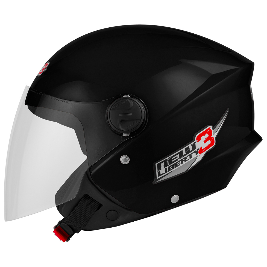 Capacete Moto Aberto Pro Tork New Liberty 3 Viseira Cristal