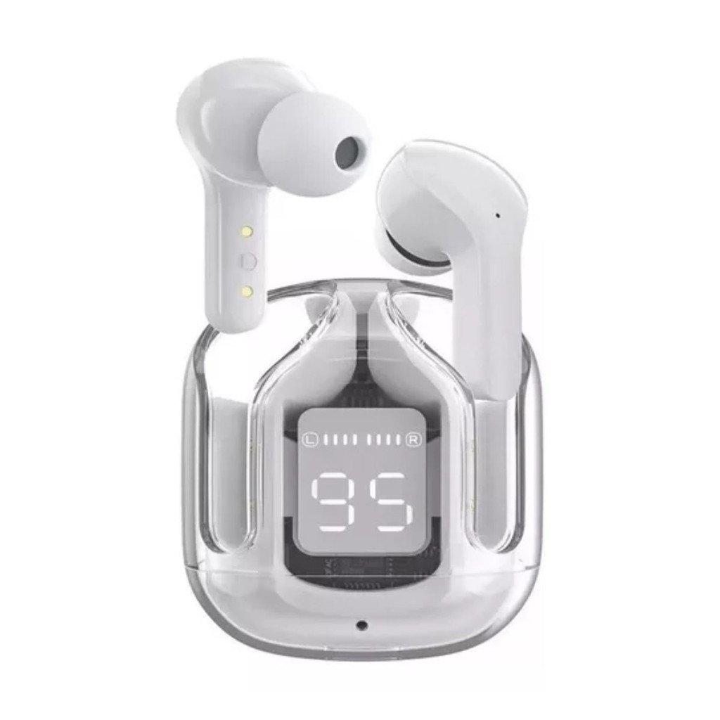 Fone De Ouvido NOVO Ruído Cancelando Earbuds Bluetooth Sem Fio HiFi Stereo Com Carregamento De Visor Digital MARISA
