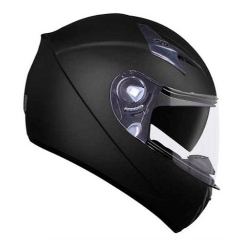 Capacete Moto Fechado com Óculos Solar Interno Xtroy Solid Forro Removível Envio Imediato