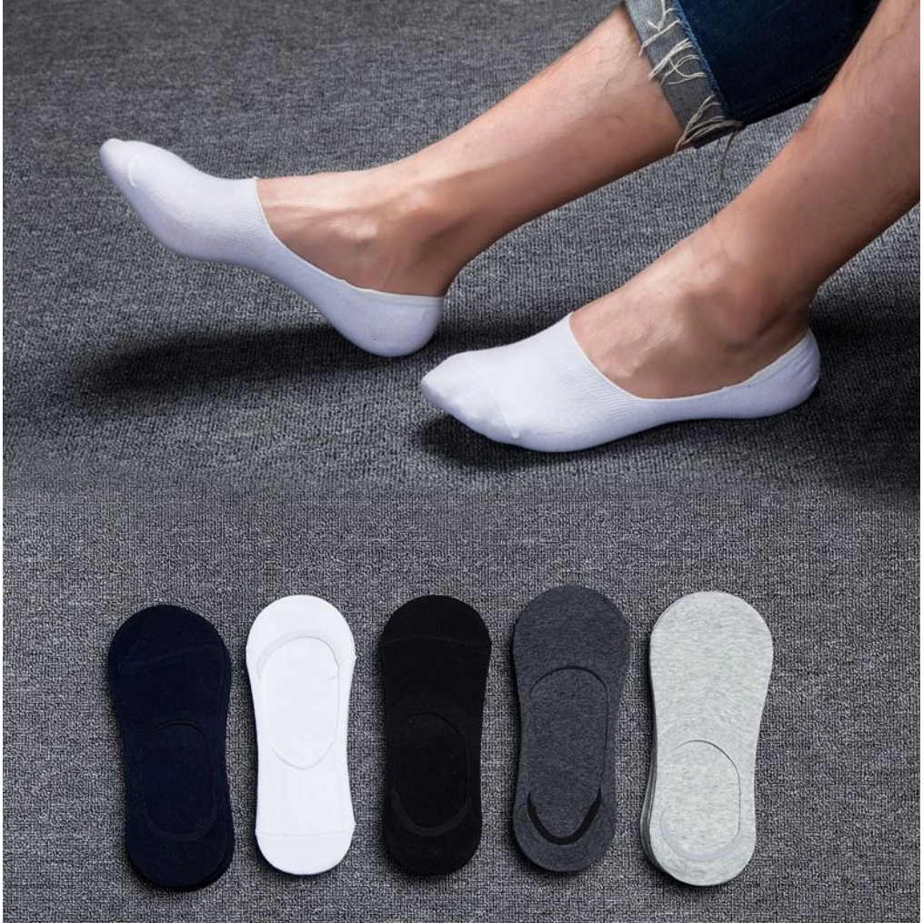 Meias Sapatilha Soquete Invisível Com Silicone Algodão Varias Modelos 002