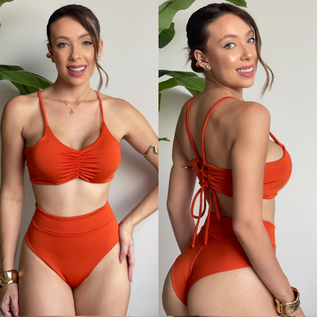 Biquini Plus Size Calcinha Fio Dental Asa Delta Para Gordinhas Cortininha Bikini Plus Size Biquine Praia Piscina