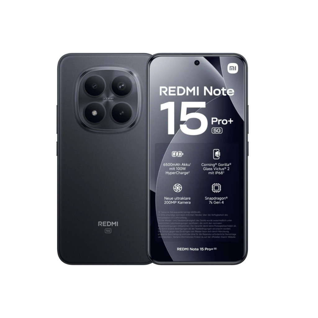 Celular Xiaomi Redmi Note 15 Pro+ Plus 512GB / 256GB Global NFC (COM CAPINHA E PELÍCULA DE CORTESIA)