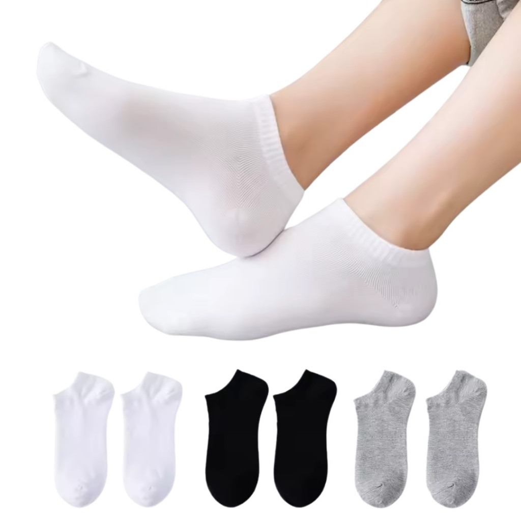 Kit 12 Pares Meia Cano Curto Adulto Unissex Premium