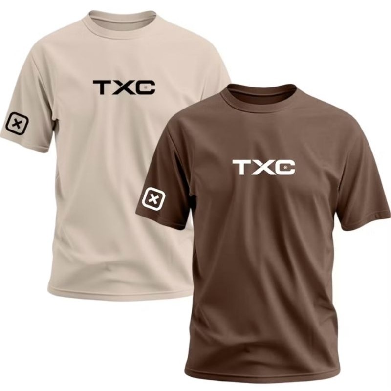 Kit 2 Camiseta Texana-Tx  Básica Streetwear Rodeio Lançamento 100%Algodão Masculina (2-TX)