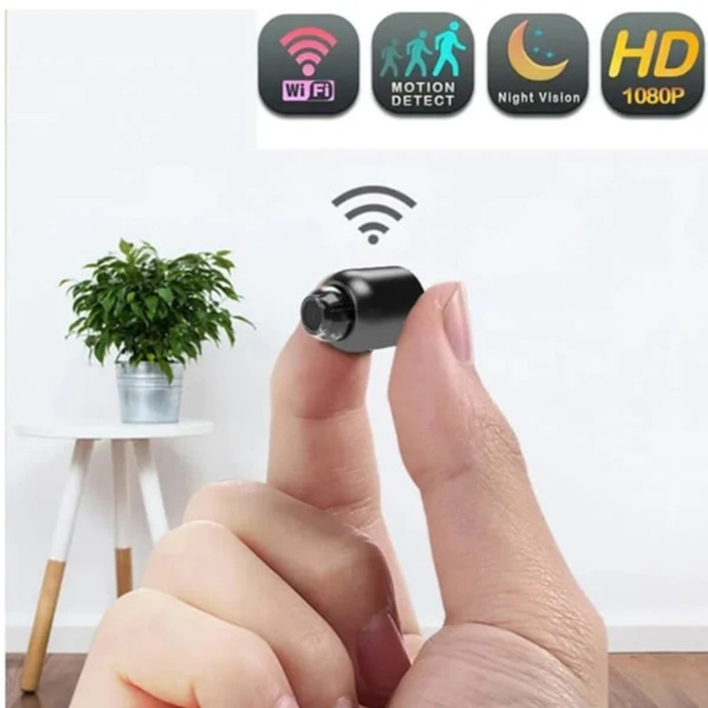 Nova mini câmera de segurança X5 visão noturna clara portátil avançada monitoramento sem fio detecção de movimento