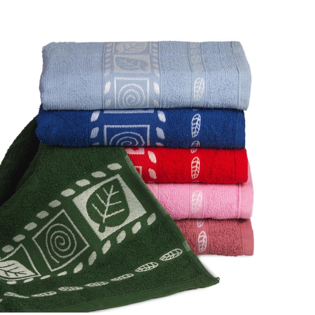 Kit 2 toalhas 100% Algodão Alta Absorção Bordada Toalha de Rosto Cores Sortidas