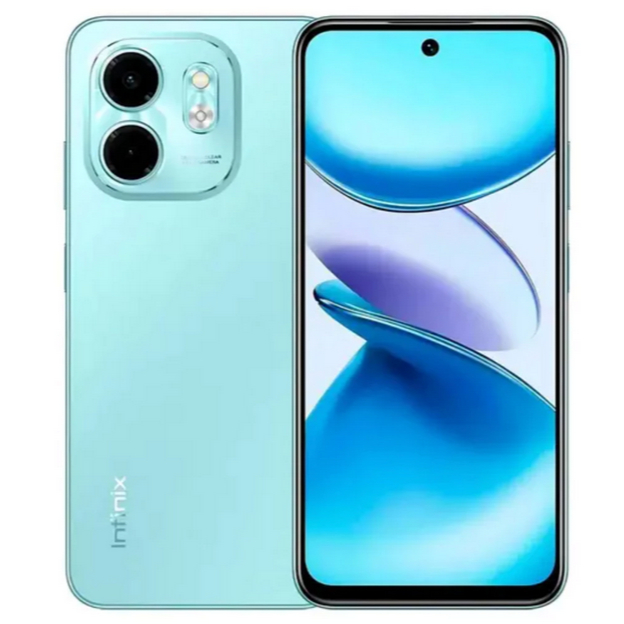 Infinix Smart 9 Celular Smartphone 128GB 4GB RAM, Câmera 13MP Processador Mediatek Hélio G81 Lacrado VERDE