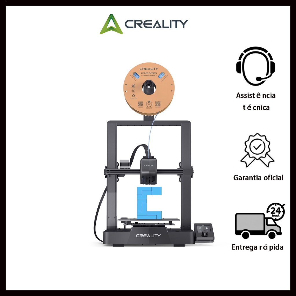 Creality Ender-3 V3 SE/Ender-3 V3 KE filamento Impressora 3D Alta Velocidade Extrusora Direta