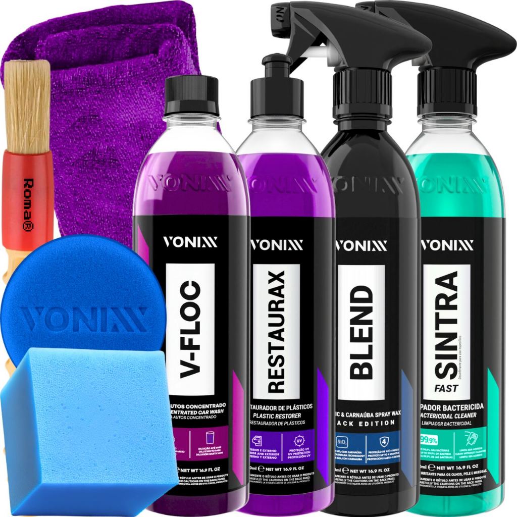 Kit Shampoo V-Floc Cera Blend Black Sintra Fast Restaurax Vonixx